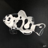 Картина Black Storm Clownfish 30x30