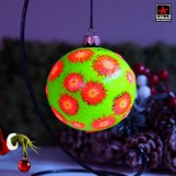 Шар Новогодний Стекло Cyphastrea Jingle Bells 8,5 см